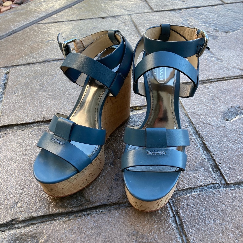 Coach Wedge Sandals